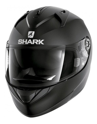 Casco Para Moto Integral Shark Ridill  Black Mat  Blank Mat Talla Xl 