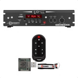 Kit Amplificador Receiver Taramps 100w + Controle Longa 