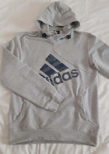 Buzo adidas Capucha Talle M Hombre, Impecable 