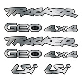 Stickers Calcomanía Kit Pack Tracker Geo 4x4 Lsi Vinil Calca