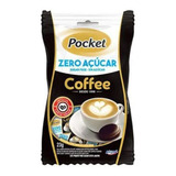 Pacote Bala Pocket Zero Açucar Coffee 23g - Full