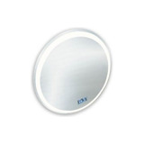 Espejo Inteligente Circular Smart Luz Led Bluetooth Baño 