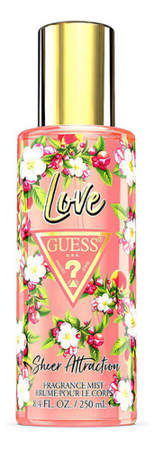 Guess Love Sheer Attraction Body Mist 250 Ml Volumen De La Unidad 250 Ml