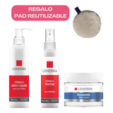 Rutina Facial Hidrata Skincare Crema Piel Joven +20 Lidherma