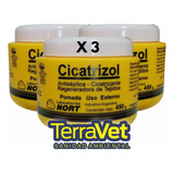  Crema Cicatrizante Cicatrizol Nort X 450gr (3 Unidades)