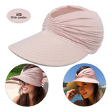 Gorra De Sol Ala Grande, Protección Uv Verano Playa Informal