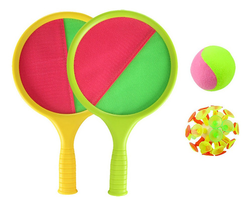 Pelota Deportes Tenis Juguetes 2 En 1 Toss & Catch Juego Raq