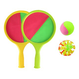 Pelota Deportes Tenis Juguetes 2 En 1 Toss & Catch Juego Raq