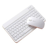 Kit De Teclado E Mouse Portátil Sem Fio Ultrafinos