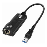 Adaptador Ethernet Usb 3.0 Gigabit 10/100/1000 Pc Notebook