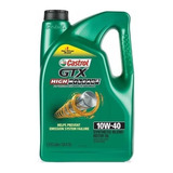 Aceite Castrol Gtx High Mileage 10w-40 Mezcla Sintetica