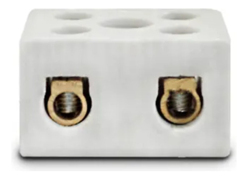 Conector Chuveiro Cerâmica/porcelana 2 Polos 10mm - 5 Peças