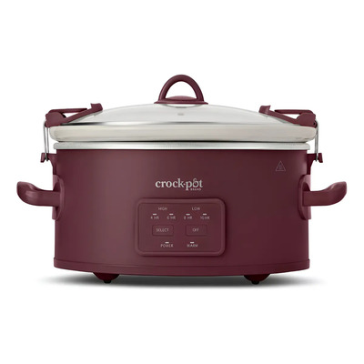 Olla De Lenta Coccion Electrica Crock Pot 6qt 5.68lts Color Lambrusco Red Frecuencia 50hz | Envío gratis