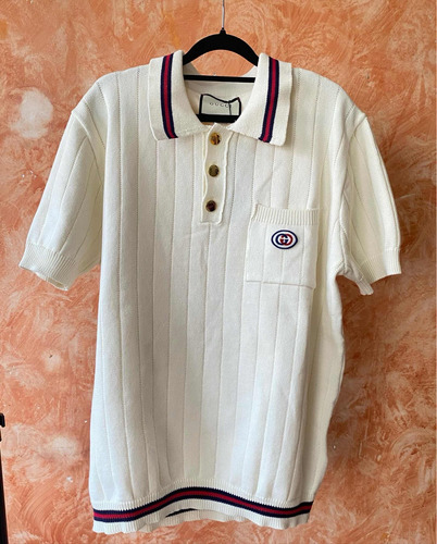 Playera Tipo Polo Gucci