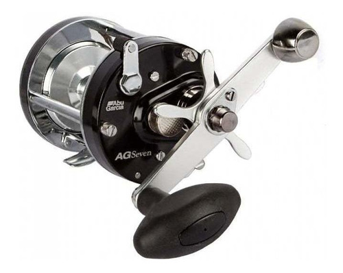 Reel Pesca Rotativo Abu Garcia Seven Ambassadeur Mvdsport Color Negro - FEBO