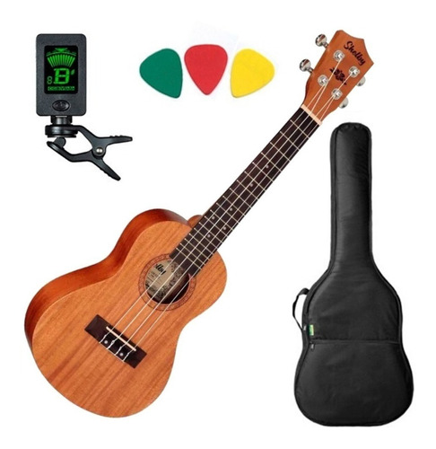 Ukulele Soprano Su21 Shelby Su21m + Capa + Afinador + Brinde