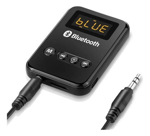 Transmisor/receptor Bluetooth 5.0 Lcd For Pc, Tv, Bocina