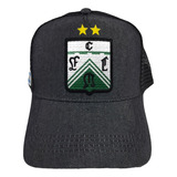 Gorra Trucker Premium De Jeans Escudo Ferrocarril Oeste