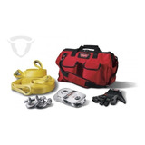 Bolso De Rescate Warn Atv Eslingas+polea+guantes+grilletes