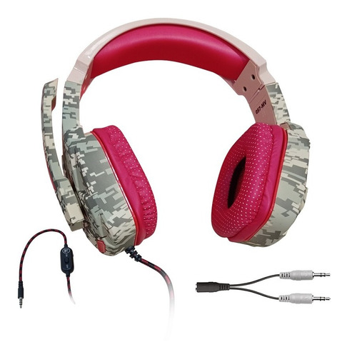 Diadema Gamer Para Pc J & R 057-mv