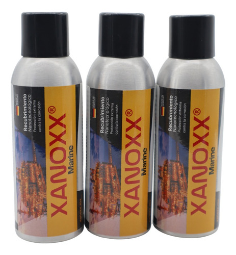 Xanoxx Marine 50 Ml, Protector De Electrónicos, 3 Pzas