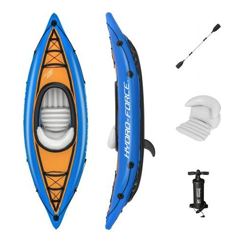 Kayak Set Inflable Hydro Force X1 Accesorios