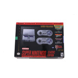 Super Nintendo Snes Classic Edition Mini + 02 Controles+ Vários Jogos