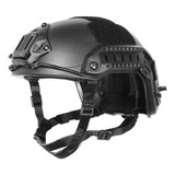 Casco Polimero Tactico Con Ajustador Nuca Airsoft Gotcha