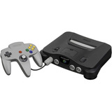 Consola Nintendo 64 + Memoria Expa + 4 Controles + 1 Juego