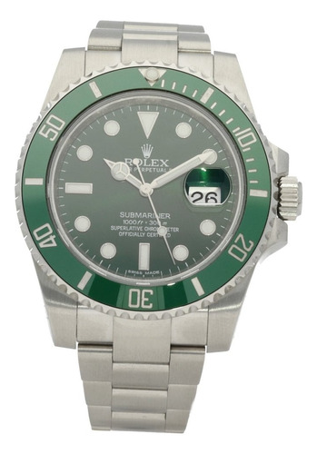 Relógio Rolex Submarine Hulk Automático Suíço  Eta 3235