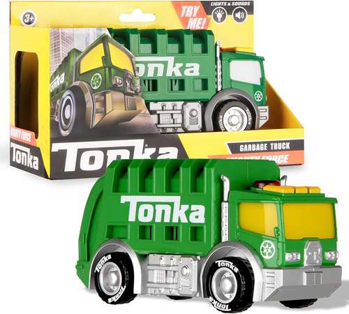 Camión De Juguete Tonka, Recolector De Residuos, Con Sonido