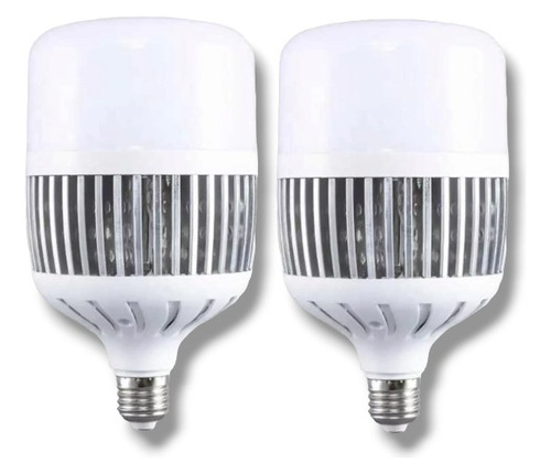 Dos Lampara Led 100w Galponera 10500lm Fría 6500k Combo