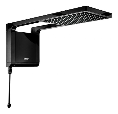 Chuveiro Elétrico De Parede Lorenzetti Acqua Ultra Storm Preto 6800w 220v