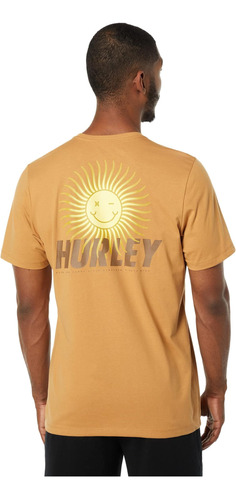 Playera Hurley Sun Guy De Manga Corta Earthstone Xl