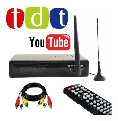 Decodificador Tdt Wi-fi Youtube