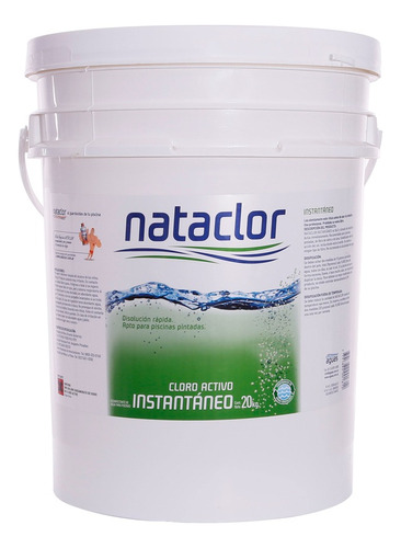 Oferta!cloro Instantáneo Nataclor X 20kg