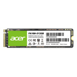 Unidad De Estado Sólido Acer Fa100 512gb M.2  Pcie 4x3.0