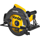 Serra Circular 9.1/4 Pol Scv2209 2200w Vonder Plus Cor Amarelo Frequência 50/60hz 110v