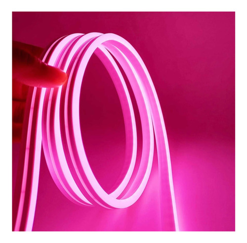 Manguera Luces Neon Led Flexible Color Fijo 5mts Exterior