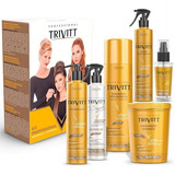 Kit Profissional Trivitt Completo Reconstrução Nutrição Hidr