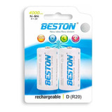 Pila D Beston Recargable X 2