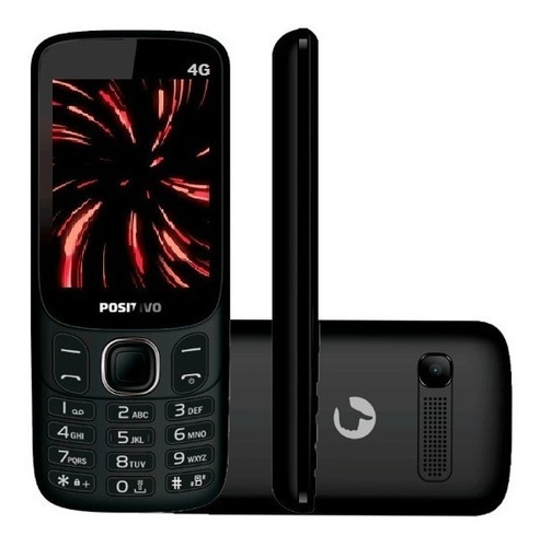 Celular Idosos Positivo P41 Rede 4g Dual Sim Bateria 1000mh