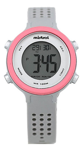 Reloj Mujer Mistral Ldm-064-08 Sumergible Cronometro