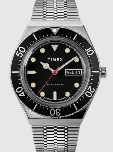 Exclusivo Reloj Timex M79 Buceo Automático Acero Original