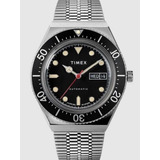 Exclusivo Reloj Timex M79 Buceo Automático Acero Original