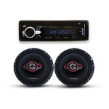 Estereo Con Usb + Parlantes 6,5   Maverick