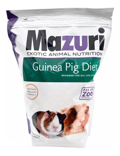 Alimento Para Cuyos Mazuri Guinea Pig Diet 1.3 Kg.