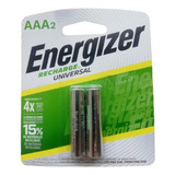 Pilas Baterias Recargables Energizer Aaa