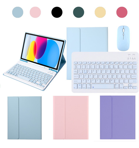 Capas Para Tab S7/s8 11in ,com Teclado Retroiluminado+mouse