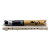 Flauta Doce Germânica Stagg Rec-ger Bag E Limpador